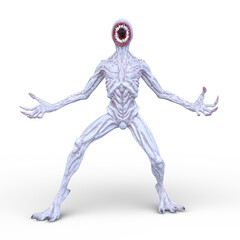 エイリアン　3DCGレンダリング