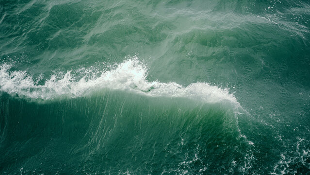 Waves on the beach