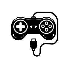 Classic Wired Gamepad Icon 