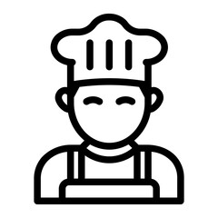 chef Line Icon