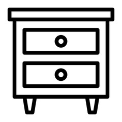 cabinet Line Icon