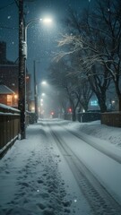 street in the night