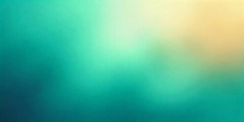 Obraz premium Teal Green Yellow Gradient Abstract Background Texture