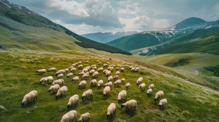 Sheep Farming In The Highlands