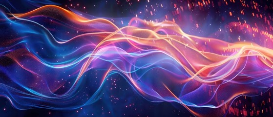 Obraz premium Light Waves