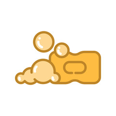 soap icon vector design template elegant style