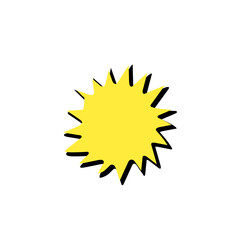 comic exploison vector 