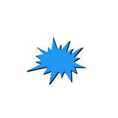 comic exploison vector 