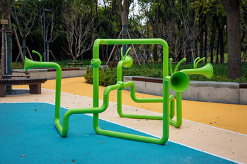 children playground in the park