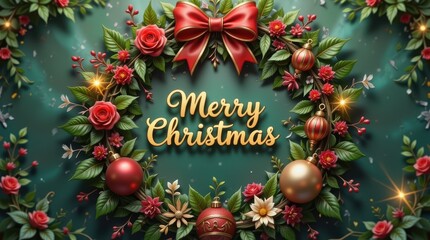 Merry Christmas, New Year Visual Designs - Christmas Background