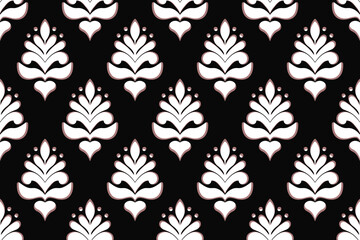 ikat pattern, Ethnic damask seamless pattern, African style, Abstract vector, Chevron embroidery, Paisley embroidery, Navajo aboriginal pattern, Aztec and tribal motifs, Vector hand drawn style.