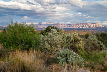 Obraz premium View of Zion National Park from Silver Reef