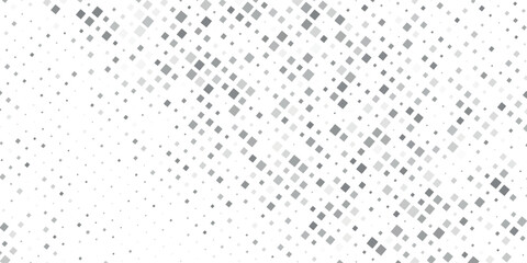Obraz premium Abstract geometric pattern with squares of different scale. Design element for web banners, posters, cards, wallpapers, backdrops, panels Black and white color Vector illustration