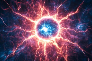 Plasma Orb: A Fiery Dance of Energy