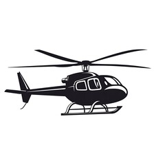 helicopter icon simple background