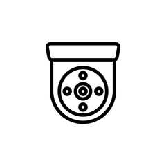CCTV icon vector design template elegant style