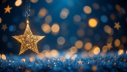 golden christmas background