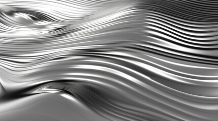 Close-up of smooth water ripples forming abstract wave patterns