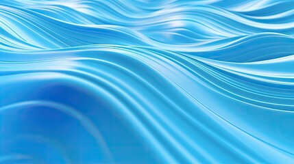 Close-up of smooth water ripples forming abstract wave patterns