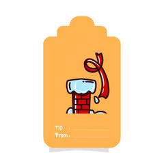 Cartoon christmas printable templates design