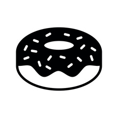  donut icon vector design template elegant style