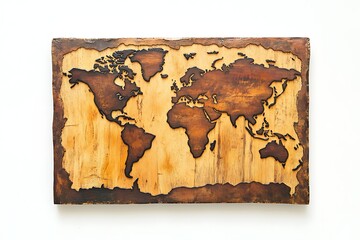 world map icon simple white background vector