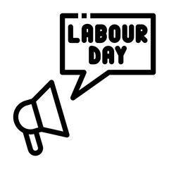 announcement Line Icon