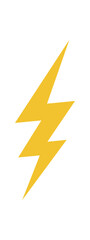 Bold abstract lightning icon. Modern triangular shape element. This symbol of brutalism and y2k style adds a funky touch to any design project. Ideal for contemporary graphic applications.