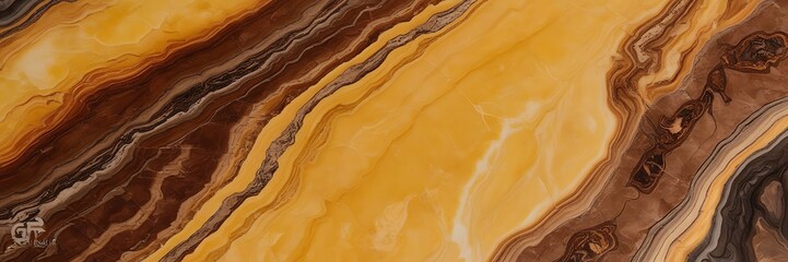 Obraz premium Giallo Granite Marble stone texture wallpaper