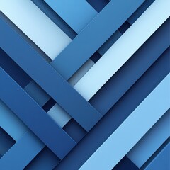 Obraz premium Blue and white striped background with a blue and white pattern