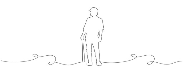 line art baseball sport illustration