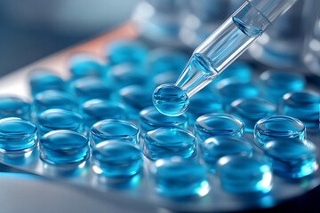 Liquid Droplet in Lab Experiment