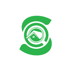 Letter S vector logo template, Colorful Letter S logo, Real Estate, Building and Construction Logo Design Template Vector Icon