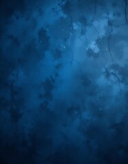 Distressed Blue Wall Grunge, Rough Uneven Background