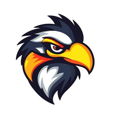 Obraz premium Eagle Mascot Logo. Aggressive and Powerful Sport Emblem.