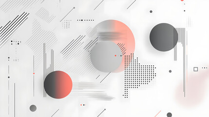 Obraz premium Minimalist Abstract Geometry