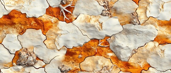 Obraz premium camouflage texture traditional seamless, Seamless Textured Surface in Warm Tones