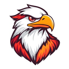 Obraz premium Eagle Head Logo Design. Powerful and Majestic Animal Symbol.