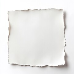 Obraz premium A blank watercolor paper pad with crisp edges, isolated on a white background.