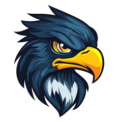 Obraz premium Eagle Head Logo Design. Powerful and Aggressive Mascot.