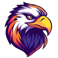 Obraz premium Eagle Head Logo Design. Powerful and Majestic Animal Graphic.