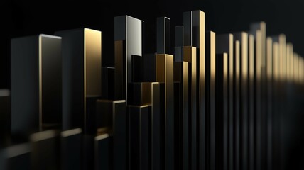 Obraz premium グラフ