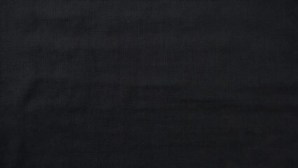 Black textured fabric with a subtle woven grid pattern, suitable for backgrounds, design elements, and textile concepts in creative projects