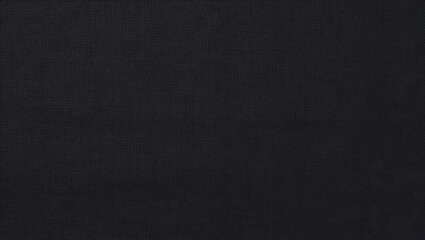 Black textured fabric with a subtle woven grid pattern, suitable for backgrounds, design elements, and textile concepts in creative projects