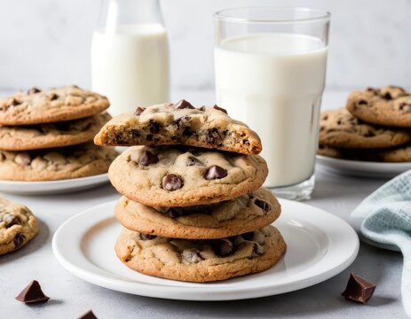 cookies and milk