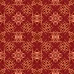 pattern flowerdamask ethnic boho American ikat texture tribal geometric background mandalas