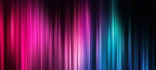 Fototapeta premium A mesmerizing blend of soft colors illuminating a dark setting.