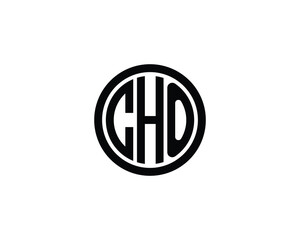 CHO logo design vector template. CHO