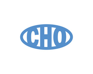 CHO logo design vector template. CHO