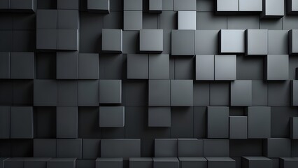 Grey gradient Studio wall abstract background Generative A